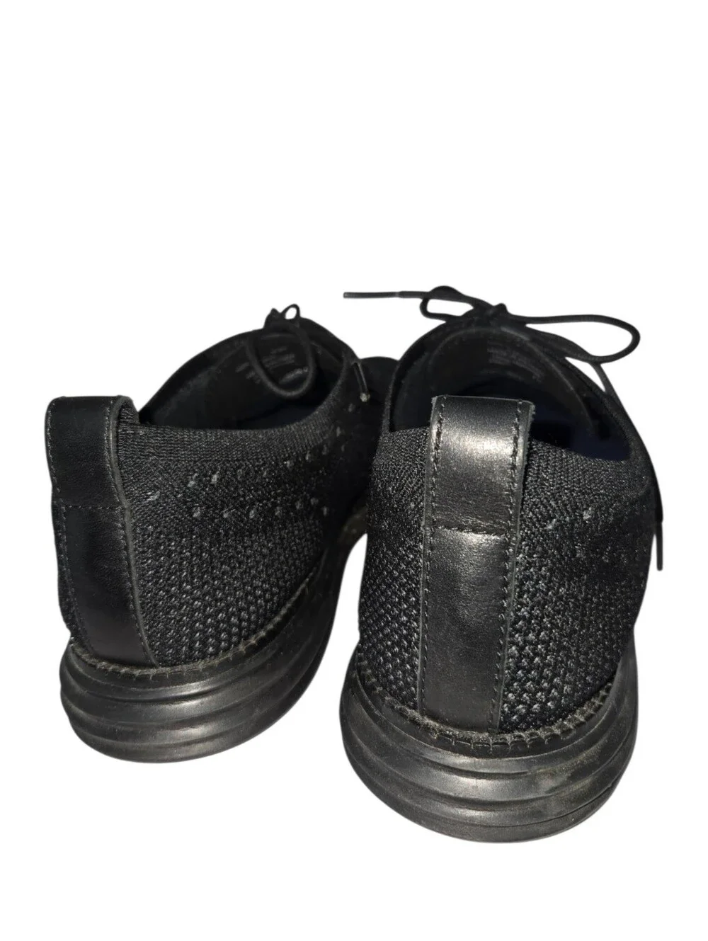 Cole Haan Original Grand Stitchlite Black Wingtip Oxfords